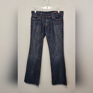 Citizens of Humanity Kelly Low-Rise Boot Cut Stretch Jeans, Size 27 Blue